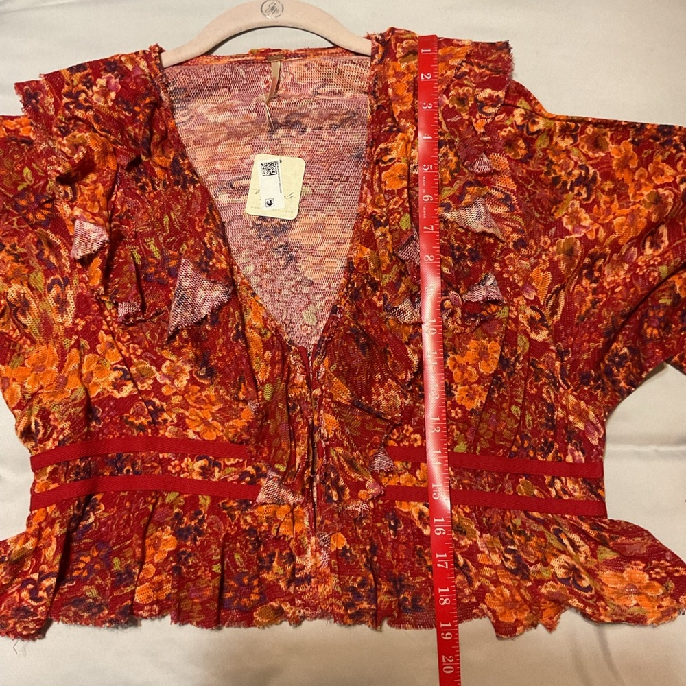 Free People Ruffle Top - Picture 6 of 6